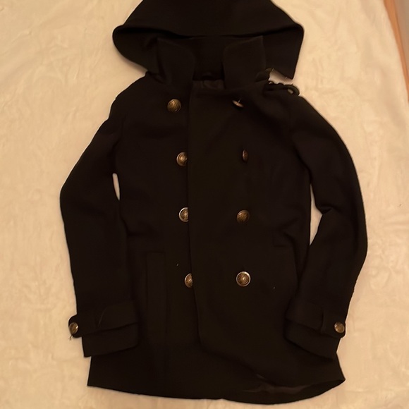 Garage pea wool coat - Picture 4 of 8
